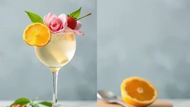 Photo of Как сделать красивое украшение для коктейля